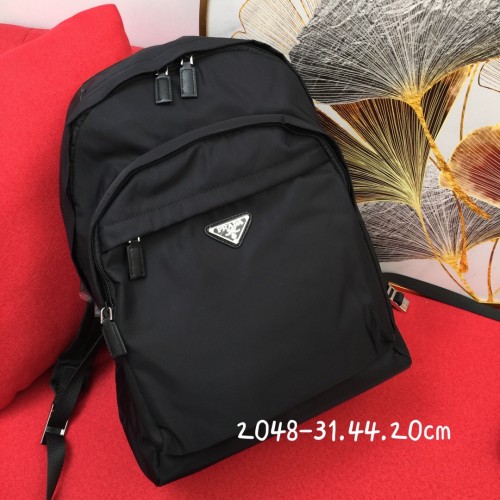 MOCHILA PRADA SAFFIANO NYLON E COURO